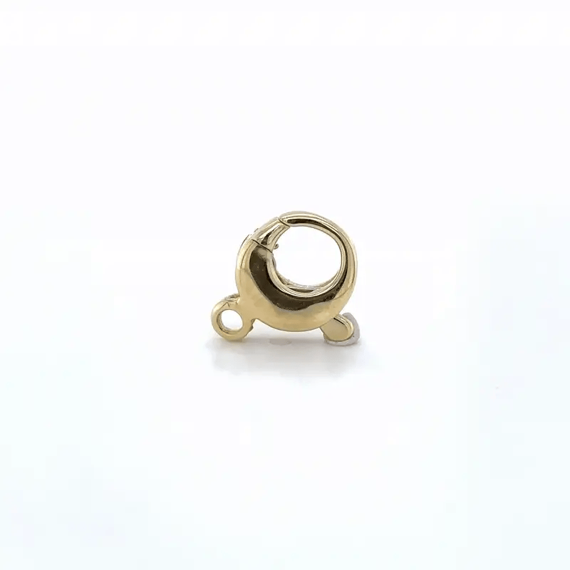 14K YELLOW GOLD LOBSTER LOCK