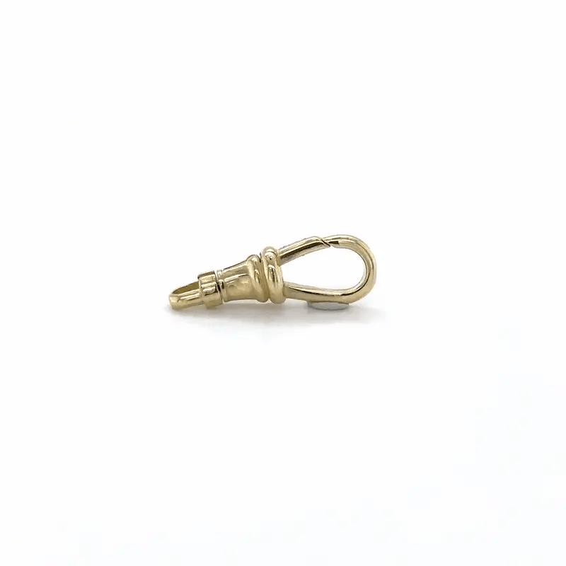 14K YELLOW GOLD LOBSTER LOCK