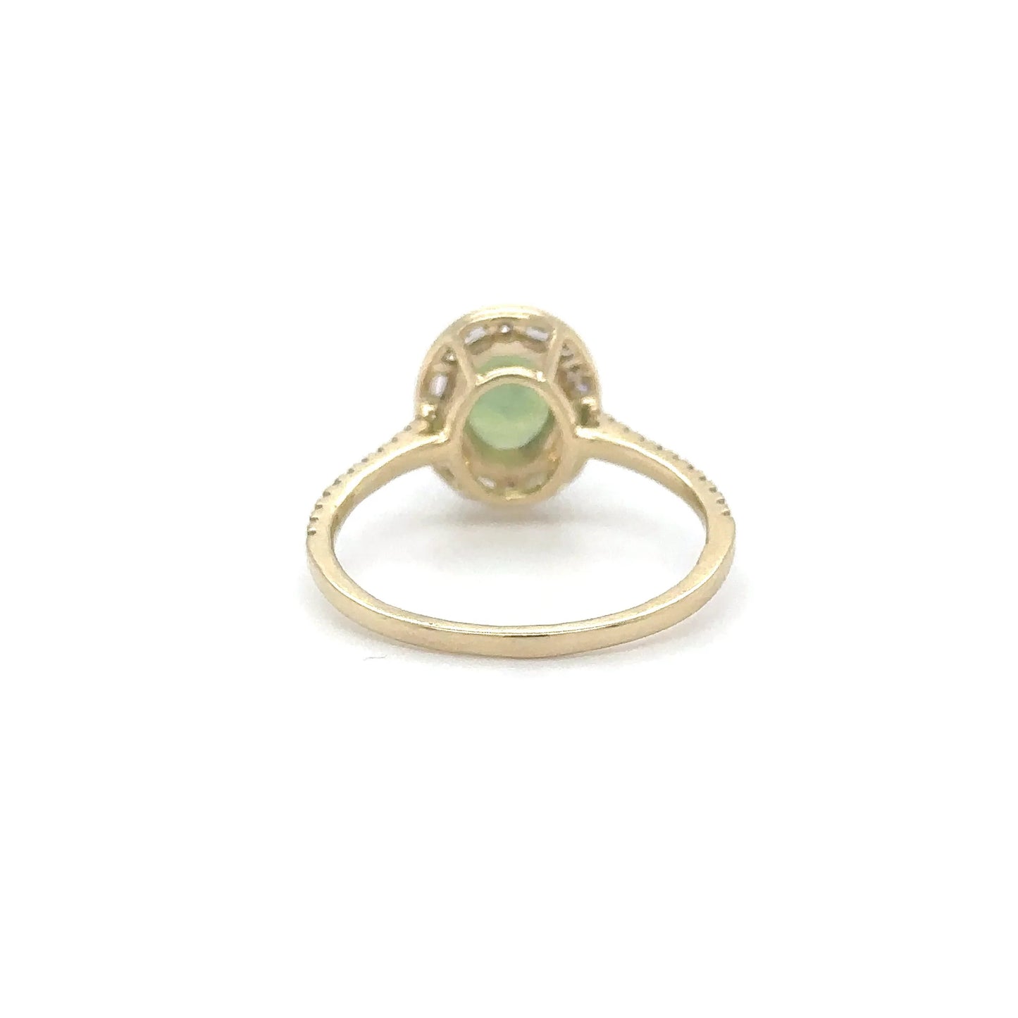 14KT YELLOW GOLD MULTI SAPPHIRE AND DIAMOND RING