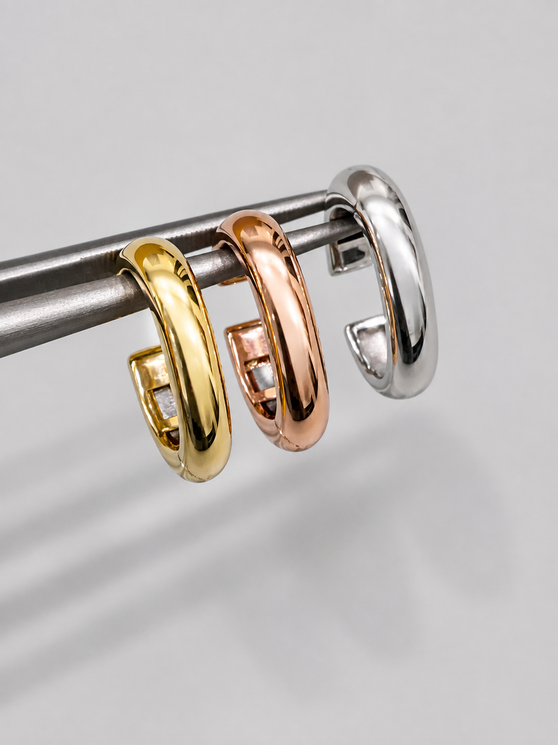 14K DOME EAR CUFF, 1.8 GRAMS, ANY GOLD COLOR