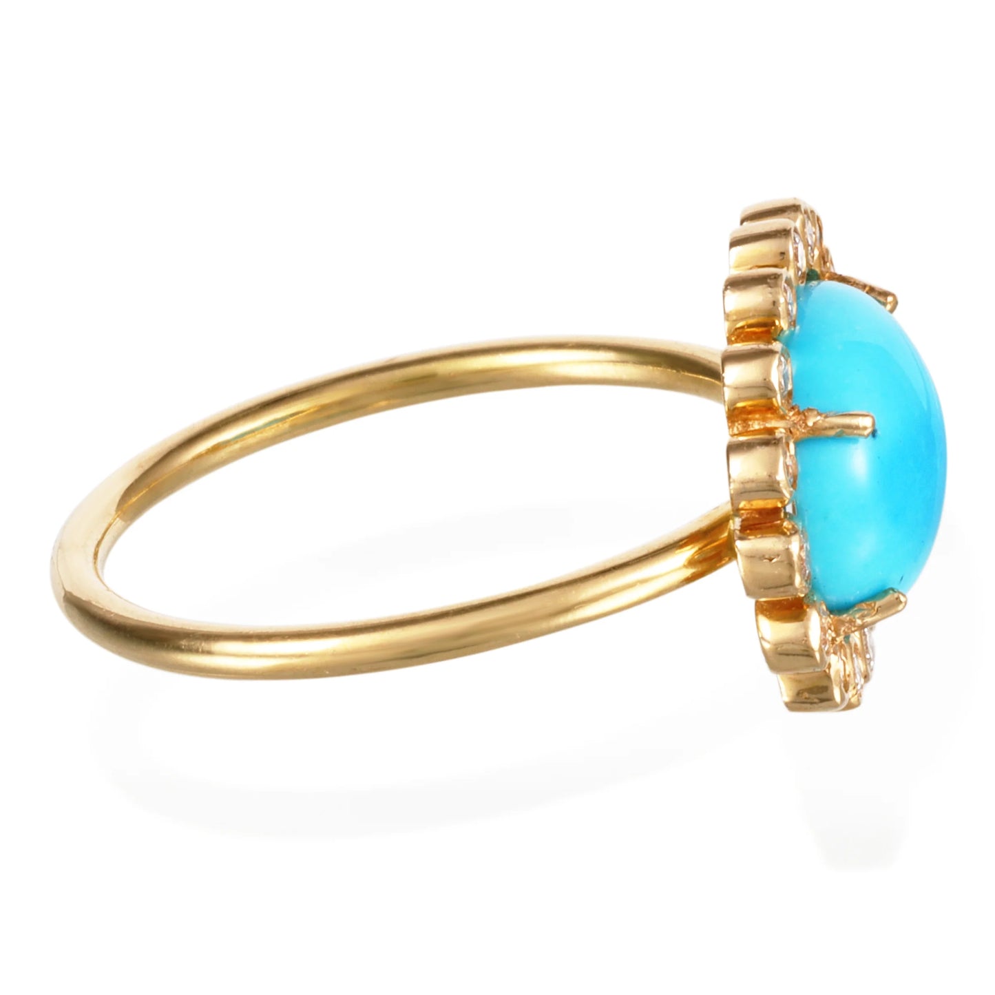 DIAMOND / STONE OVAL SHAPE RING