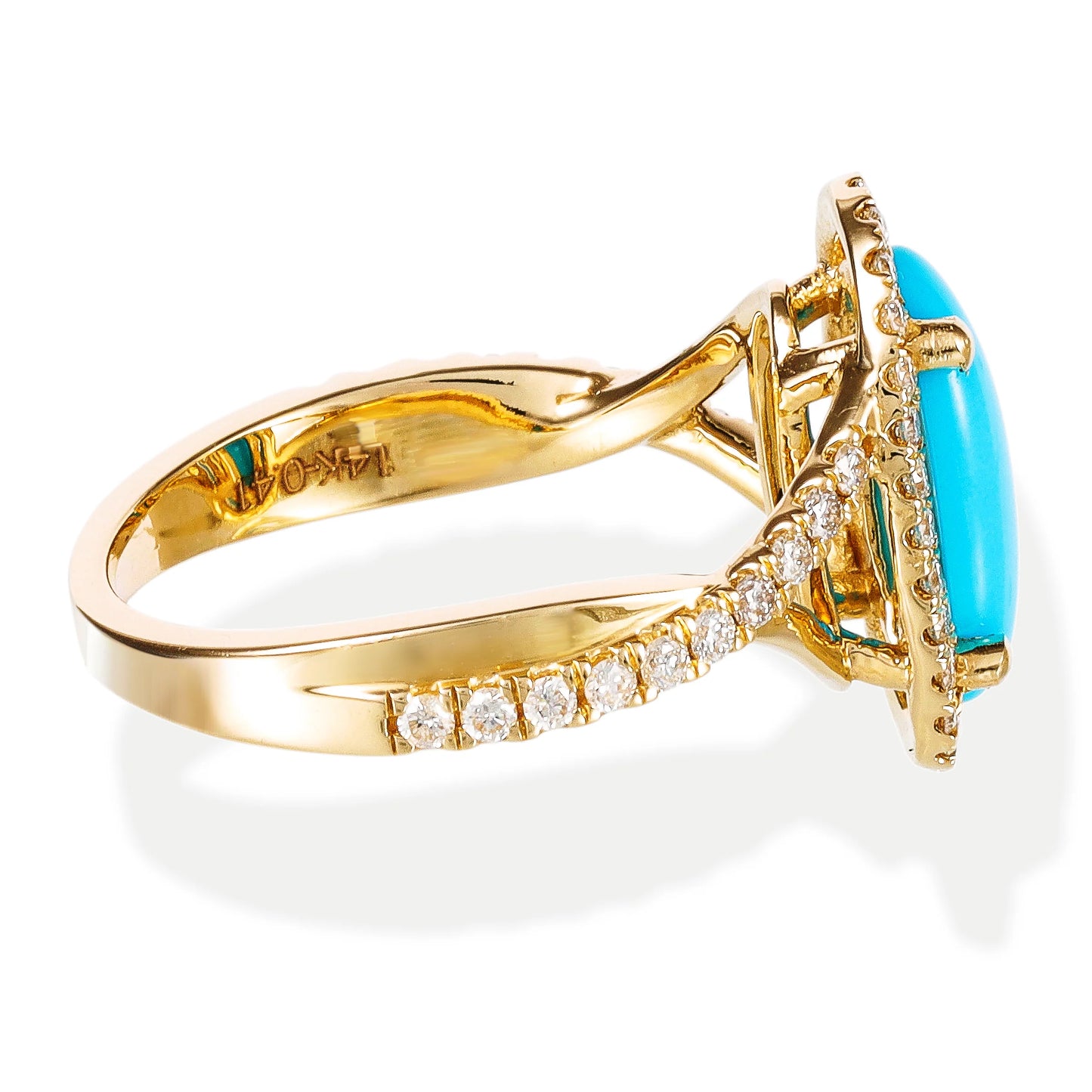 DIAMOND / STONE OVAL SHAPE RING