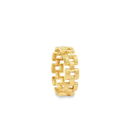 14KT GOLD BAND RING