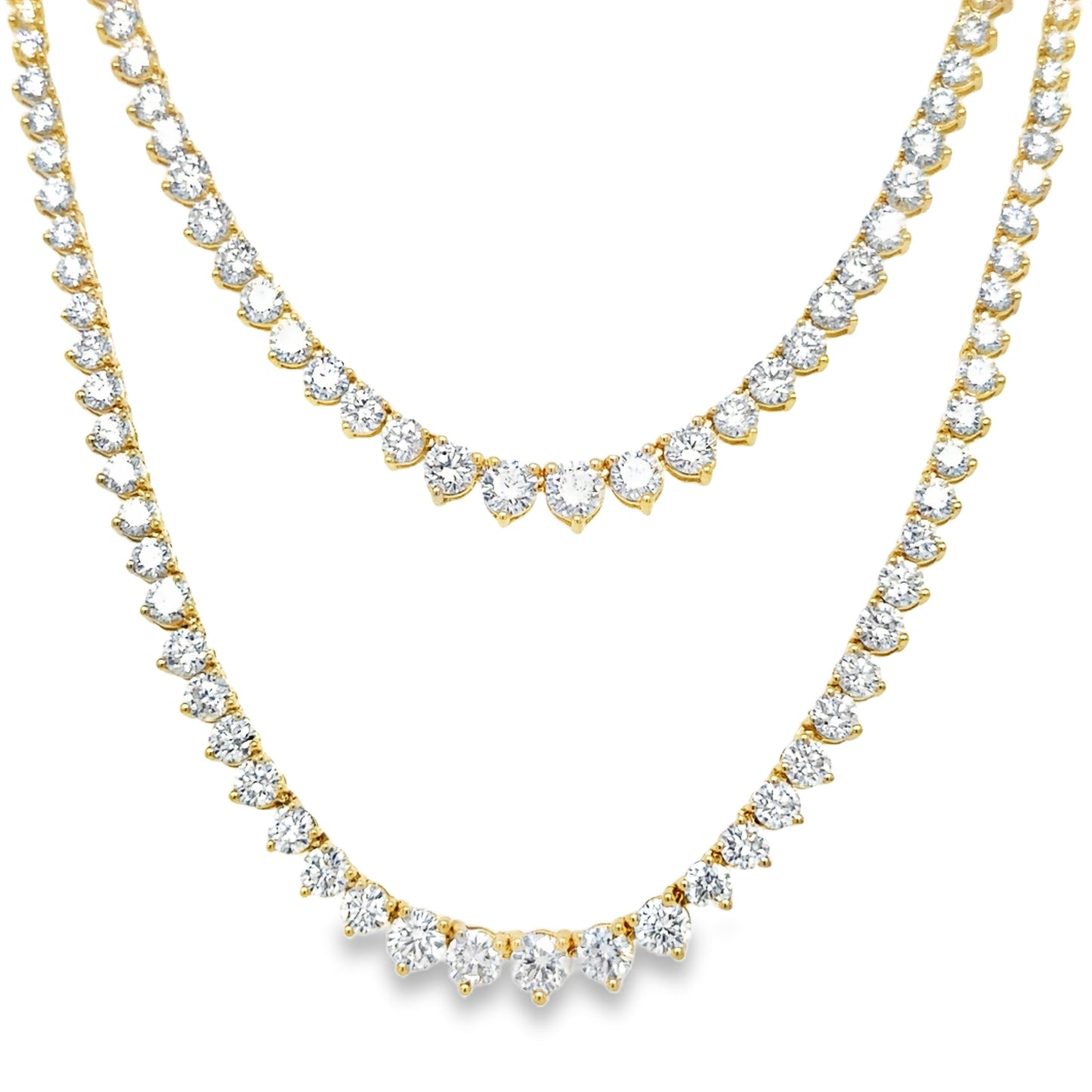 14KT GOLD DIAMOND NECKLACE