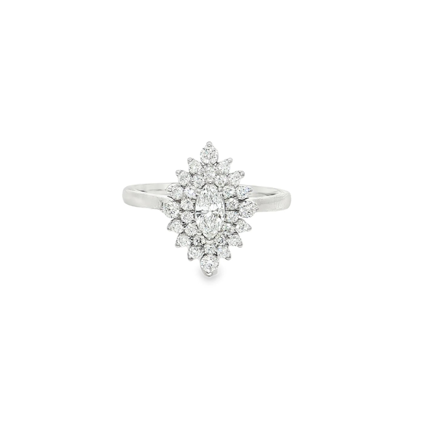 14KT GOLD DIAMOND RING