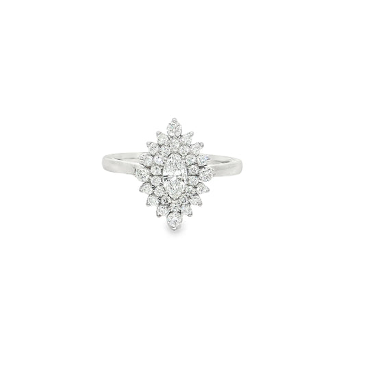 14KT GOLD DIAMOND RING