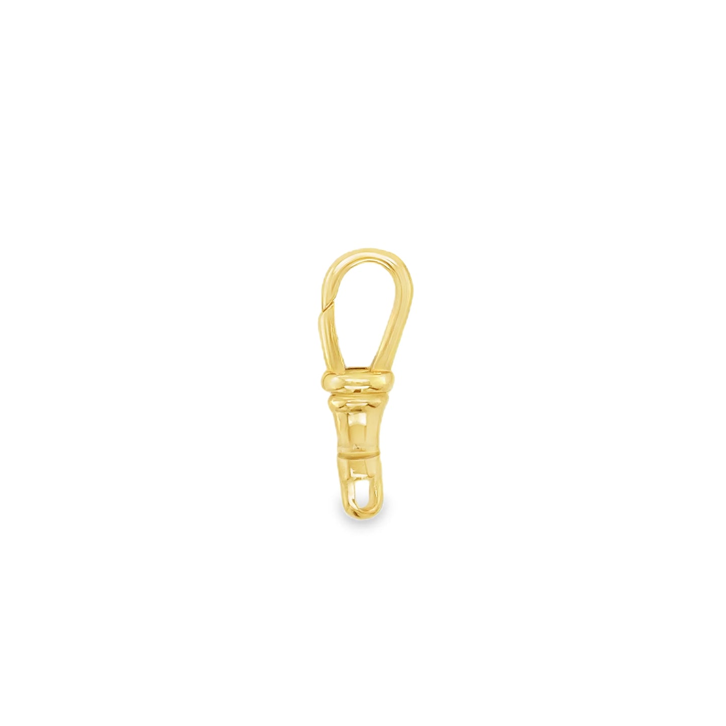 14K YELLOW GOLD LOBSTER LOCK