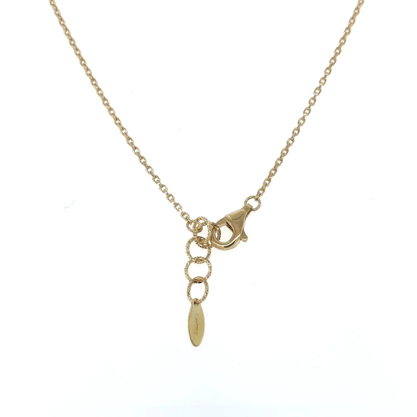 YELLOW GOLD BUTTERFLY NECKLACE