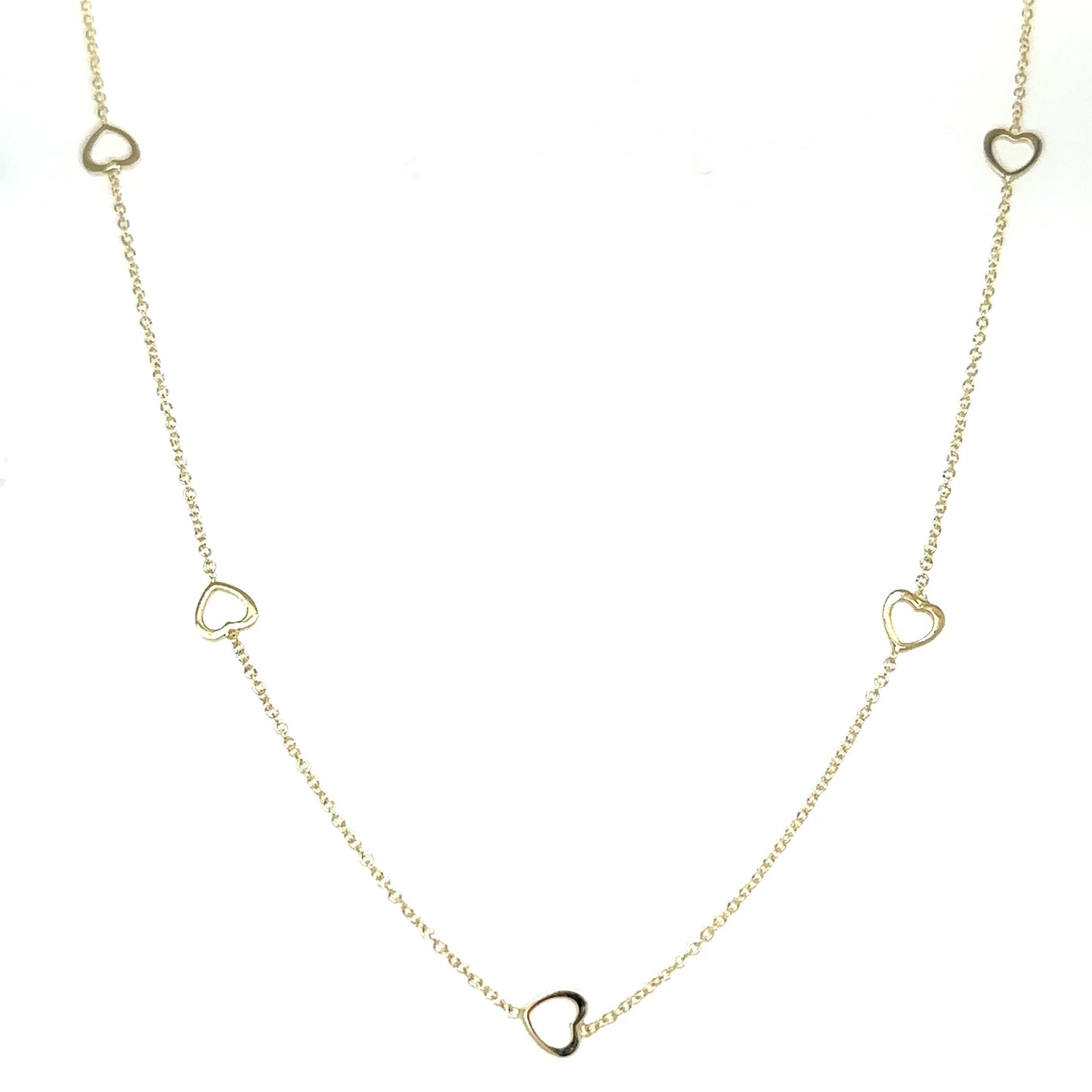 OPEN HEART NECKLACE