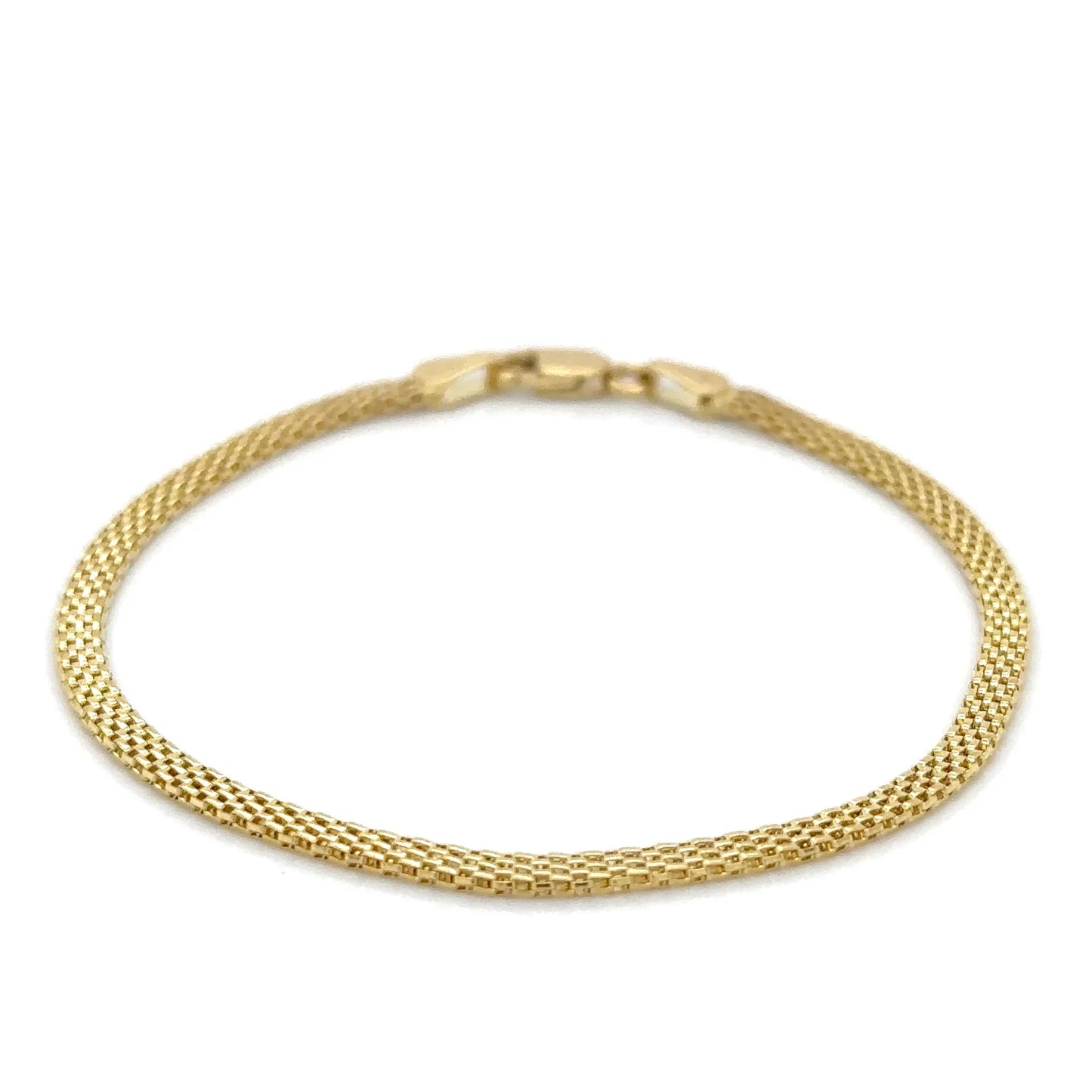 14KT YELLOW GOLD BRACELET 7"