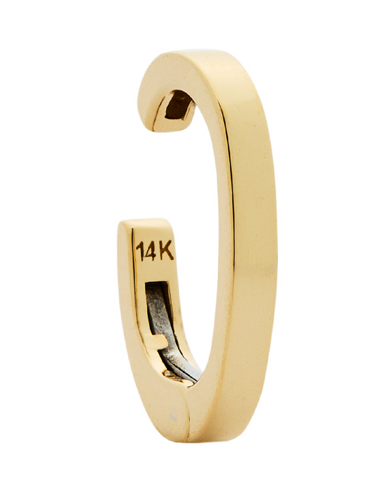 14K SOLID GOLD EAR CUFF, ANY GOLD COLOR