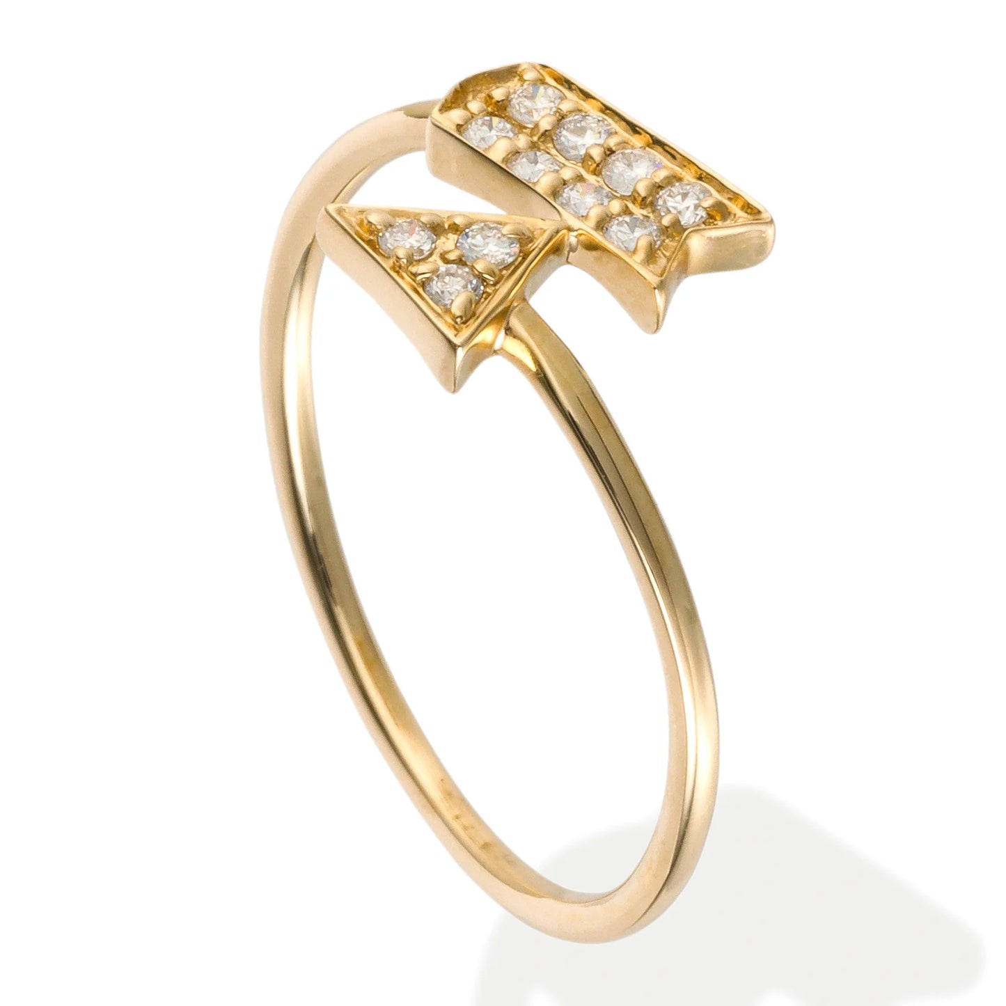 DIAMOND ARROW SHAPE RING