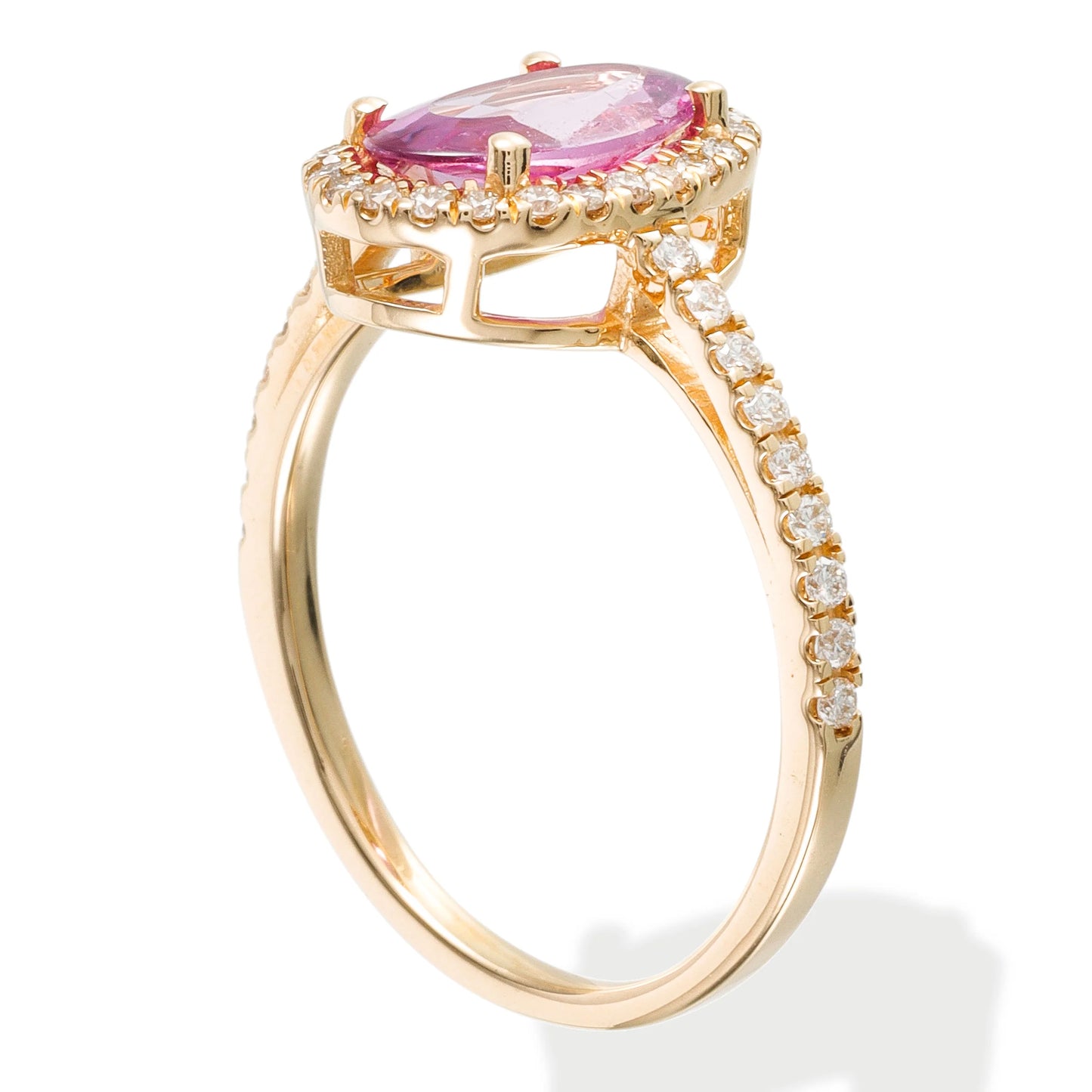 DIAMOND /SAPPHIRE ROSE CUT RING