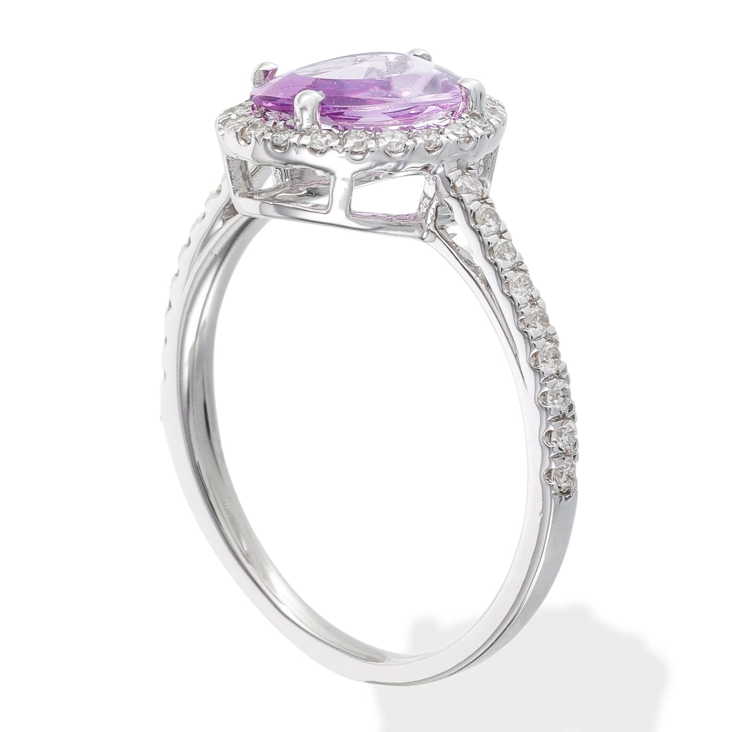 DIAMOND /SAPPHIRE ROSE CUT RING