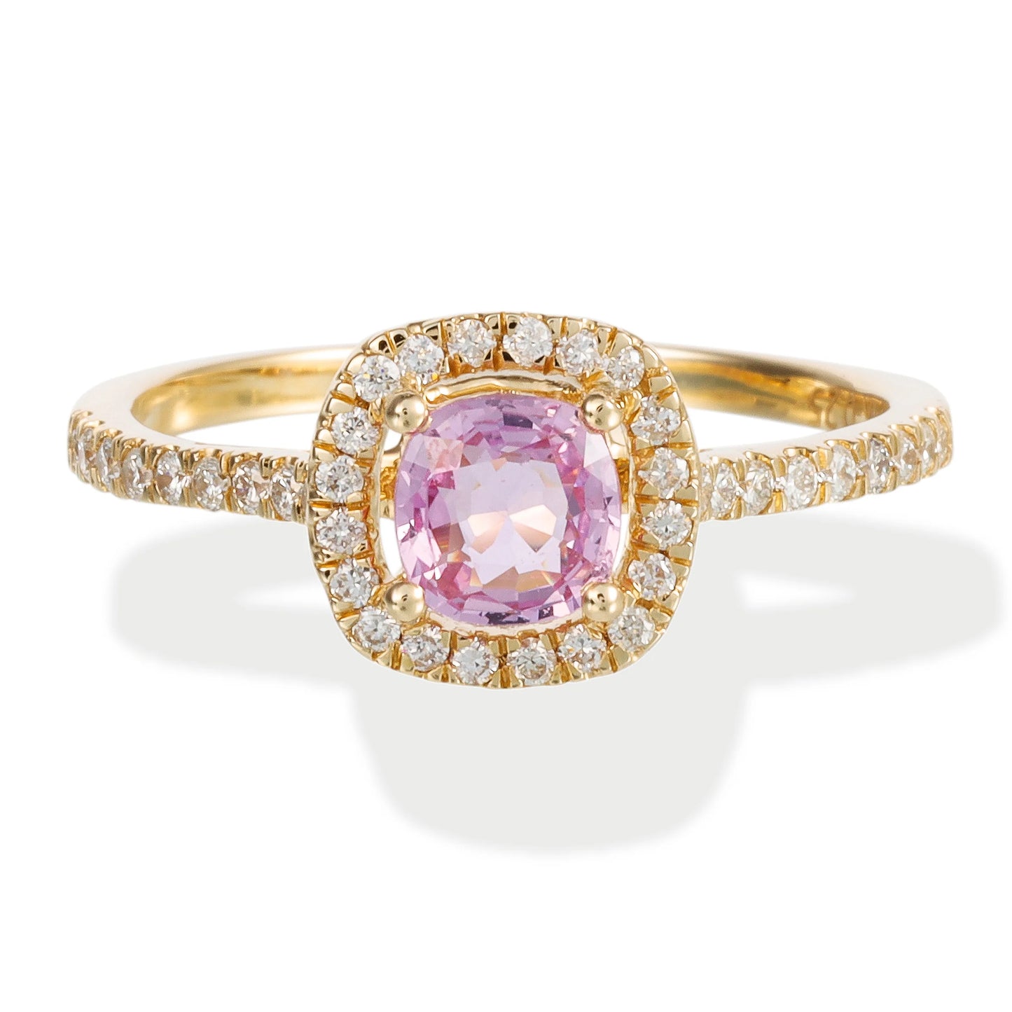 DIAMOND / STONE CUSHION SHAPE RING