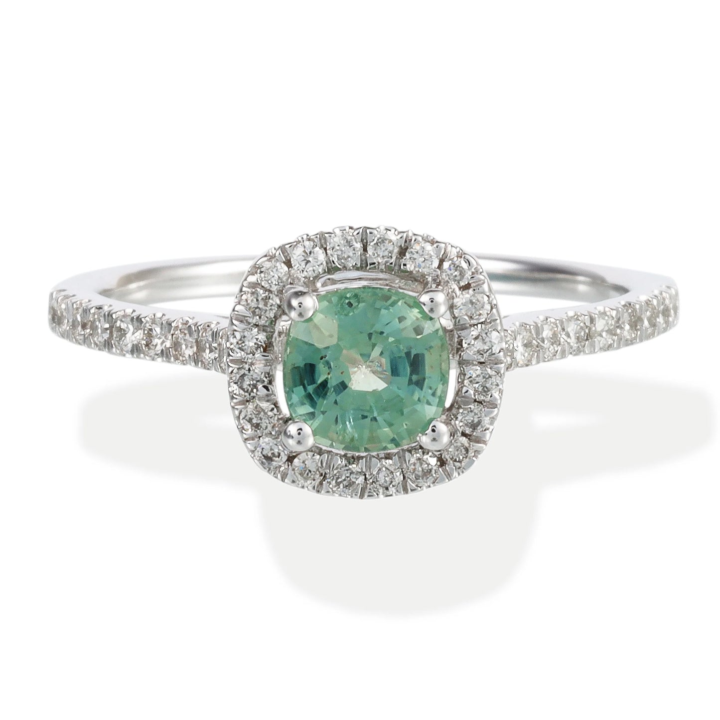 DIAMOND / STONE CUSHION SHAPE RING