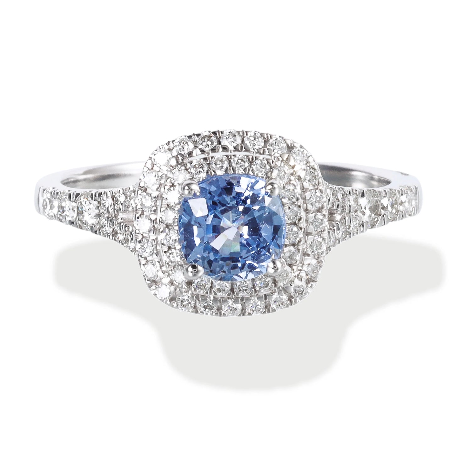 DIAMOND / STONE CUSHION SHAPE RING