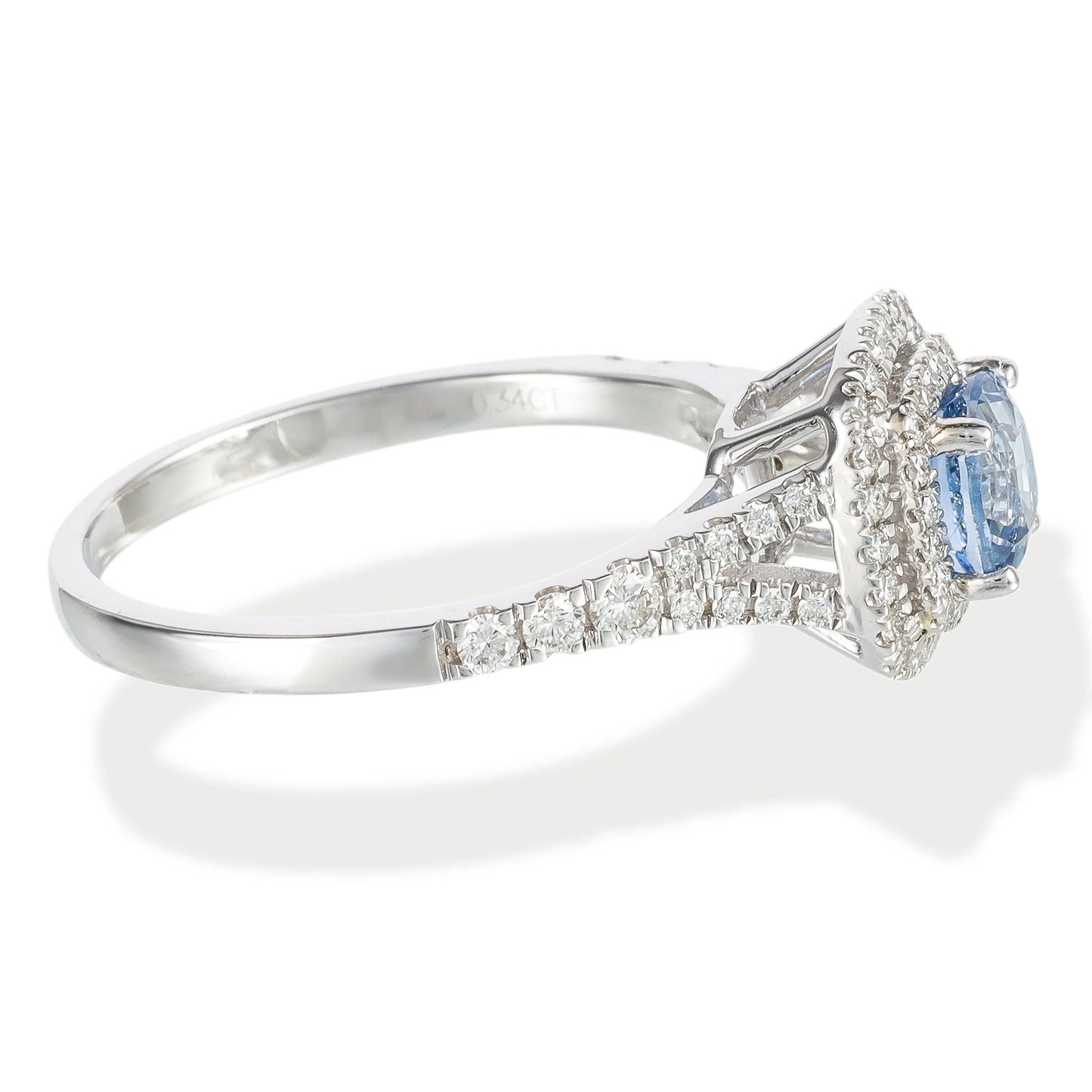 DIAMOND / STONE CUSHION SHAPE RING