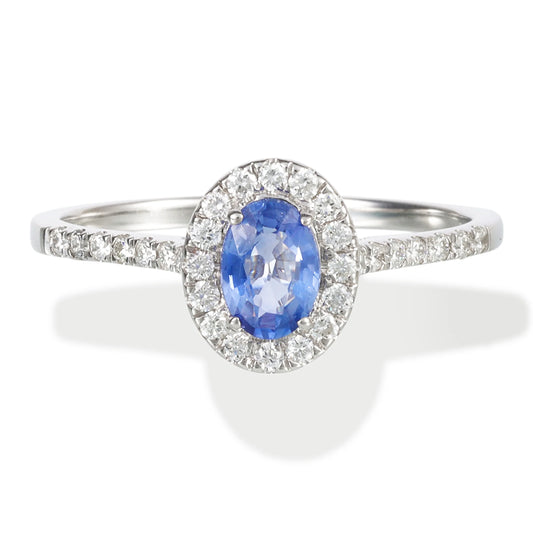 DIAMOND / STONE OVAL SHAPE RING