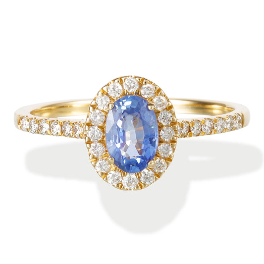 DIAMOND / STONE OVAL SHAPE RING