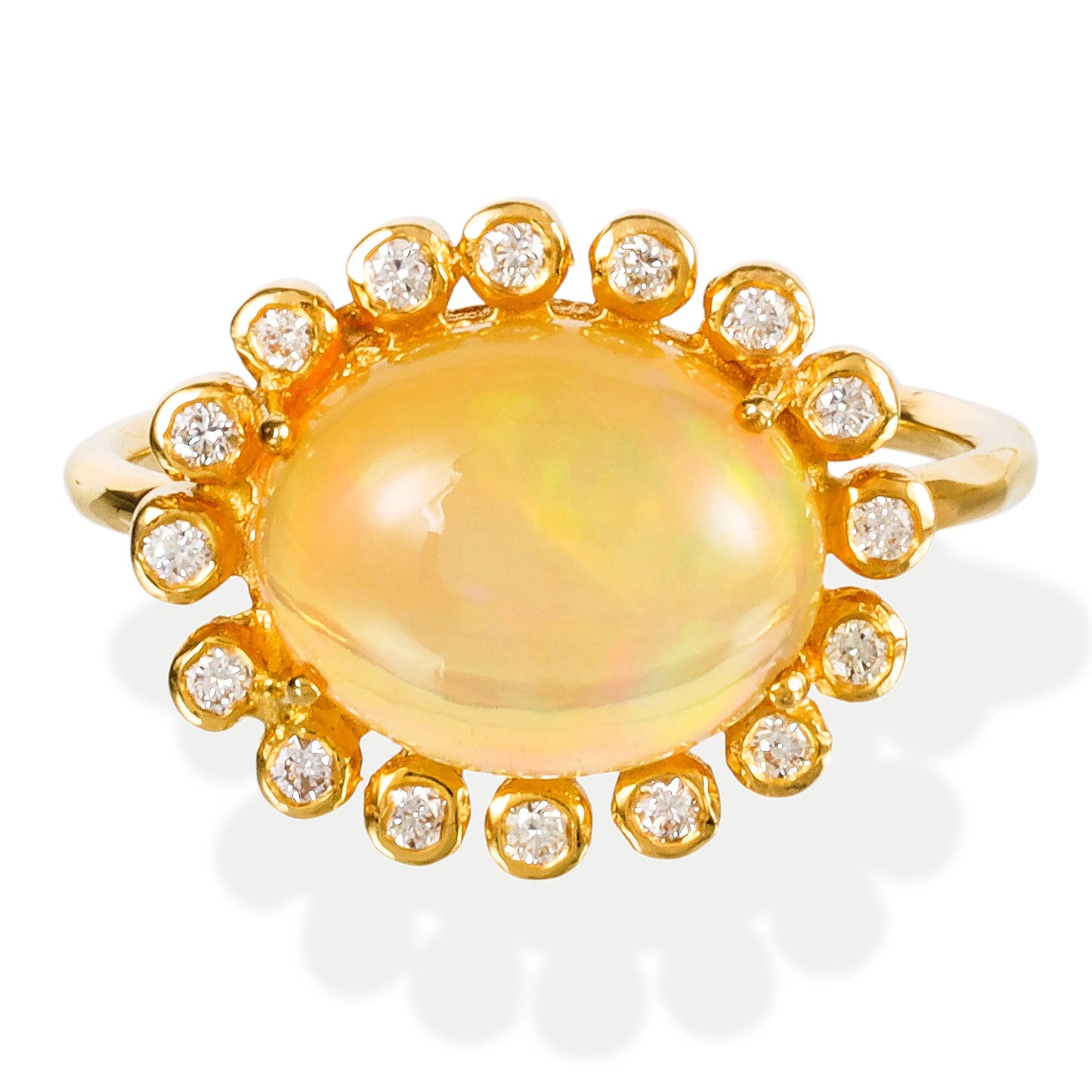 DIAMOND / STONE OVAL SHAPE RING