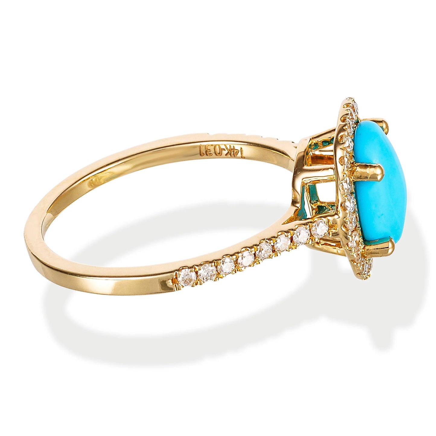 DIAMOND / STONE OVAL SHAPE RING