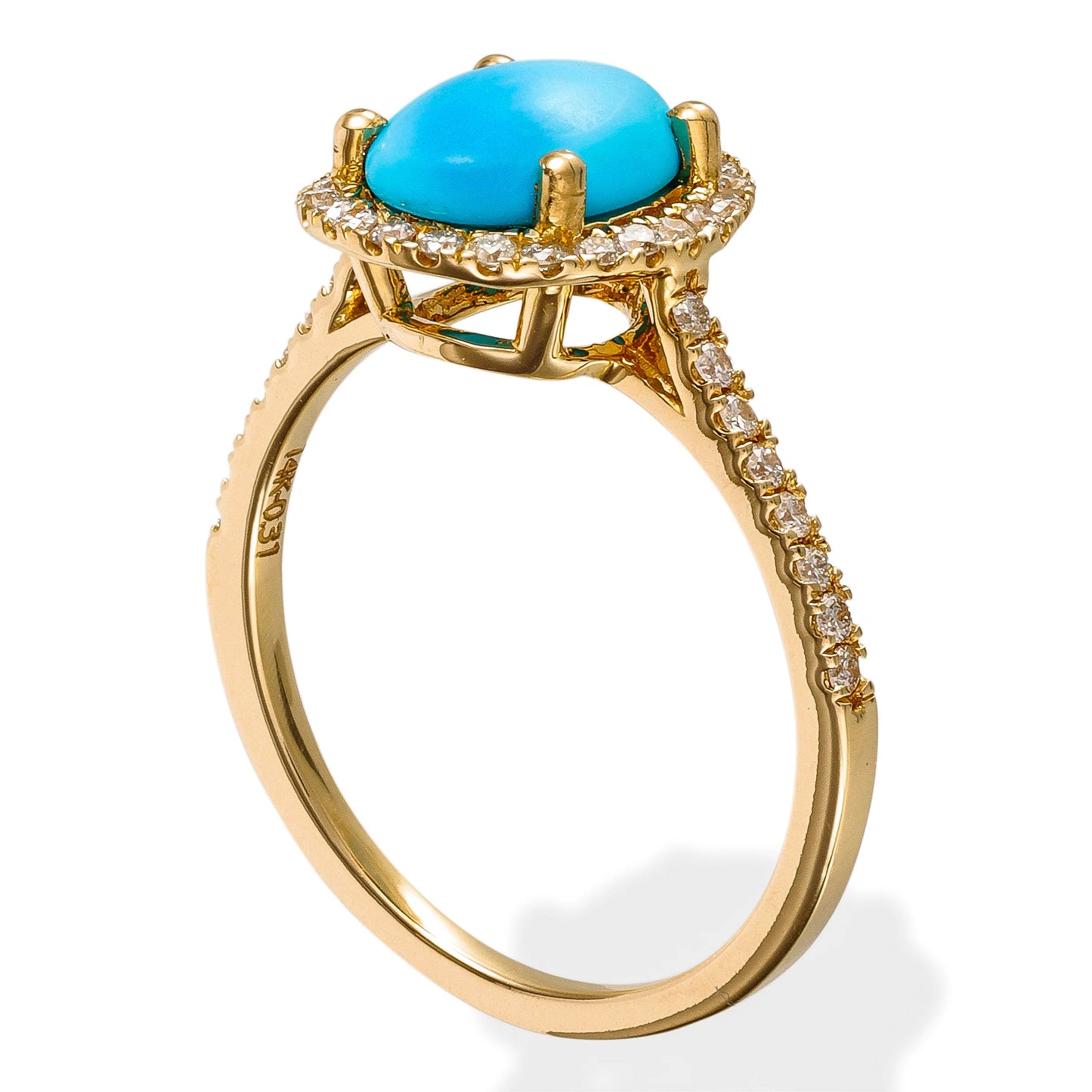 DIAMOND / STONE OVAL SHAPE RING