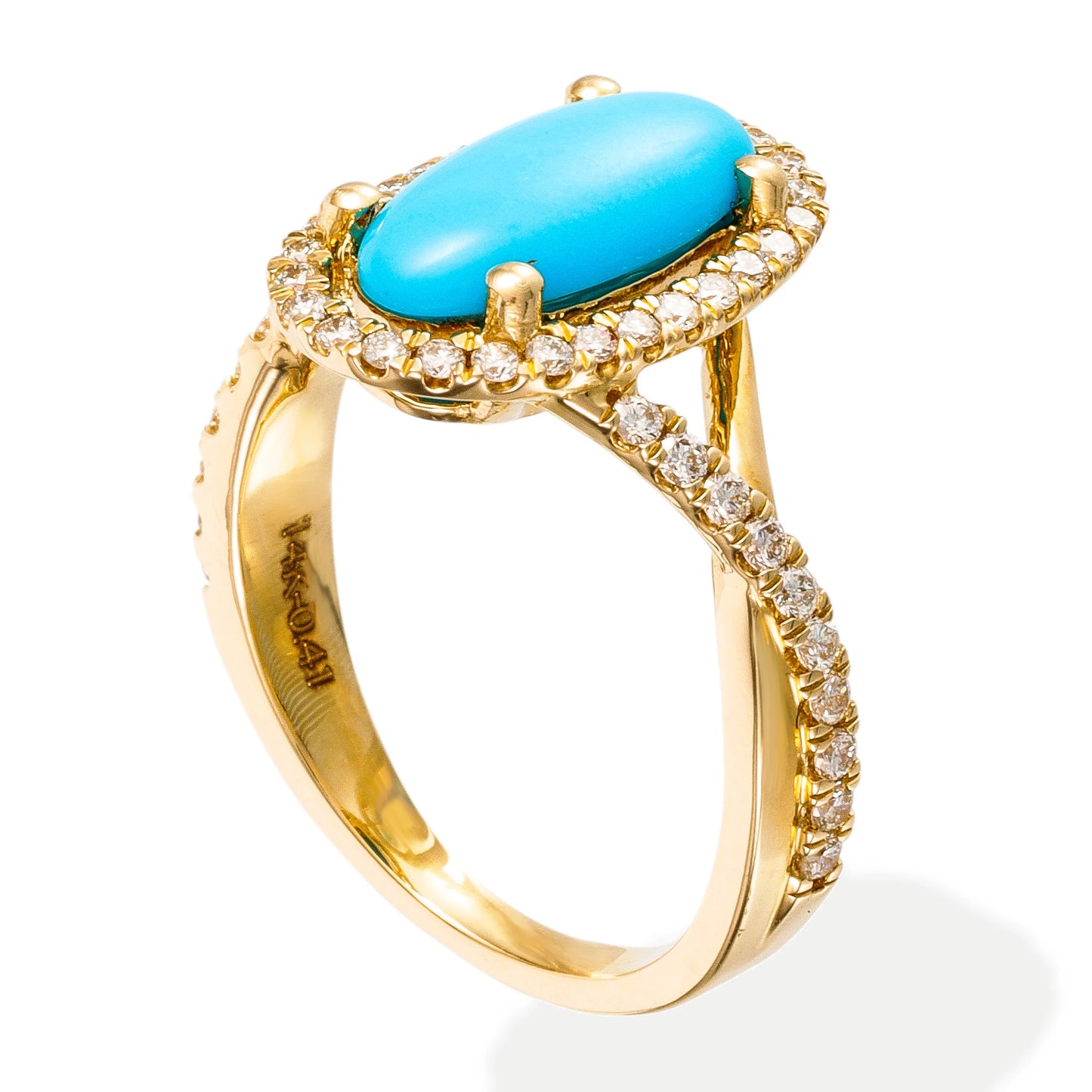 DIAMOND / STONE OVAL SHAPE RING