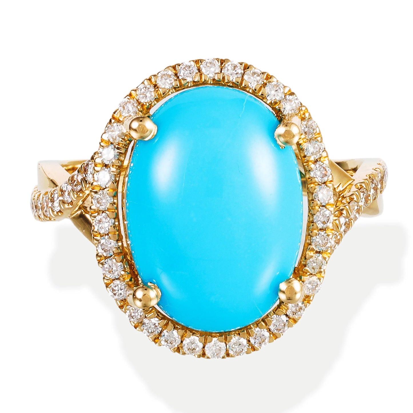 DIAMOND / STONE OVAL SHAPE RING