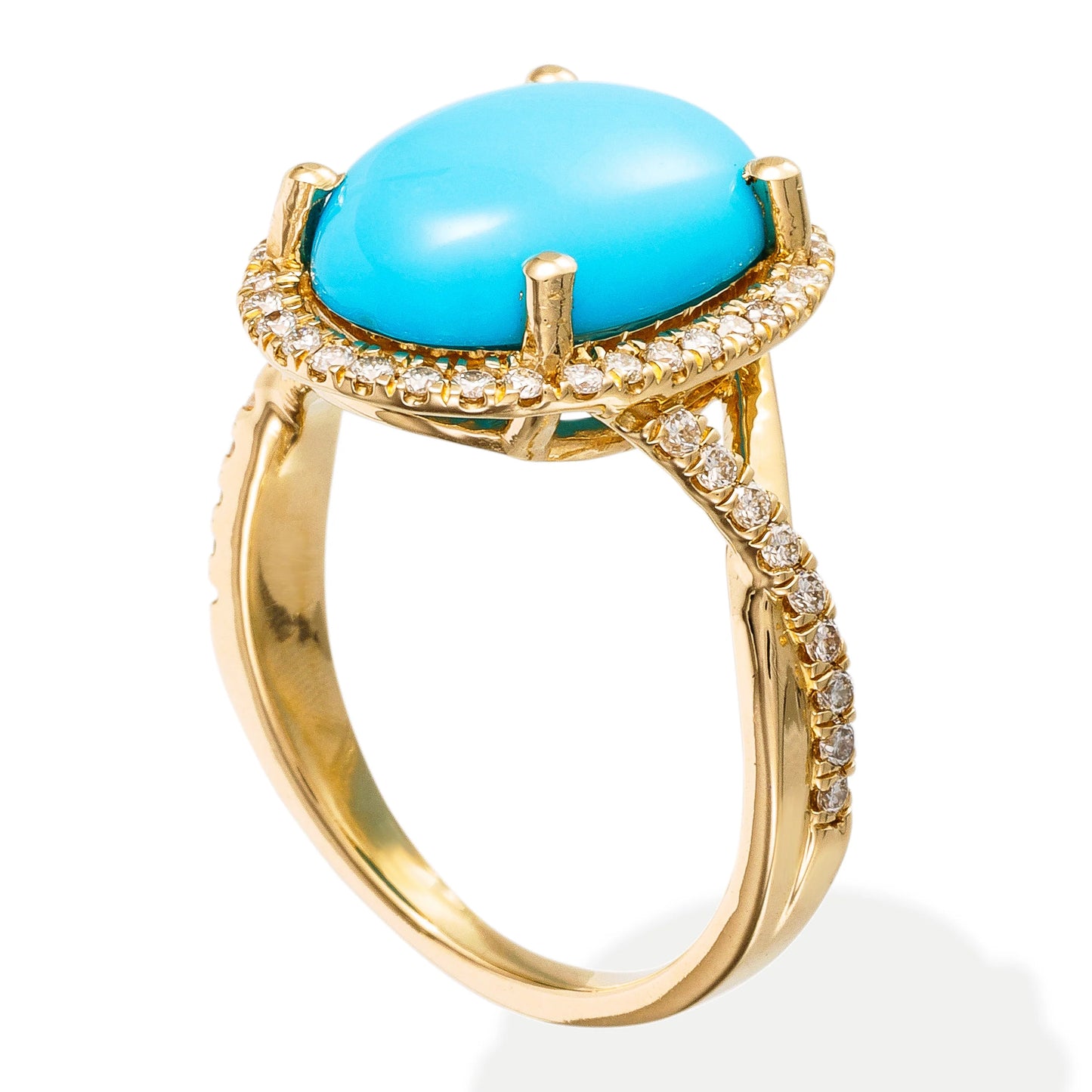 DIAMOND / STONE OVAL SHAPE RING