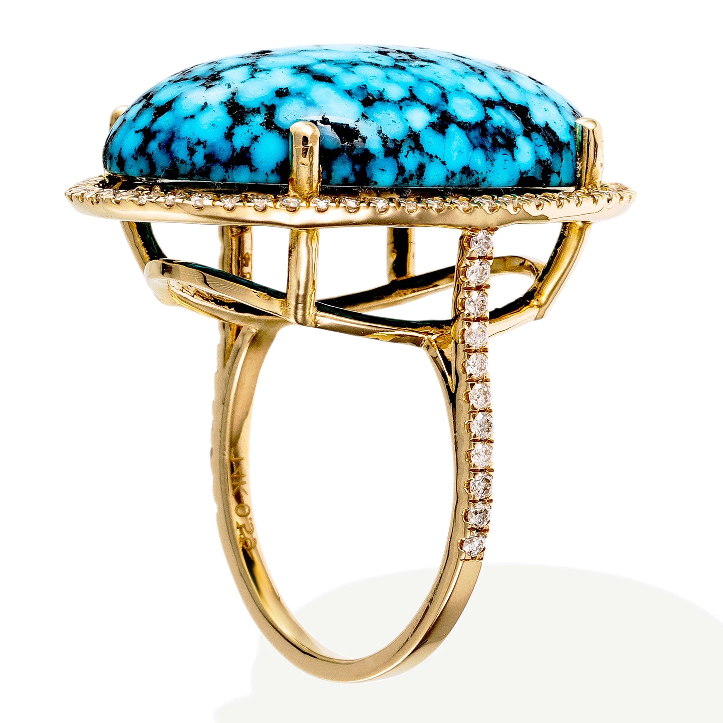 DIAMOND / STONE OVAL SHAPE RING