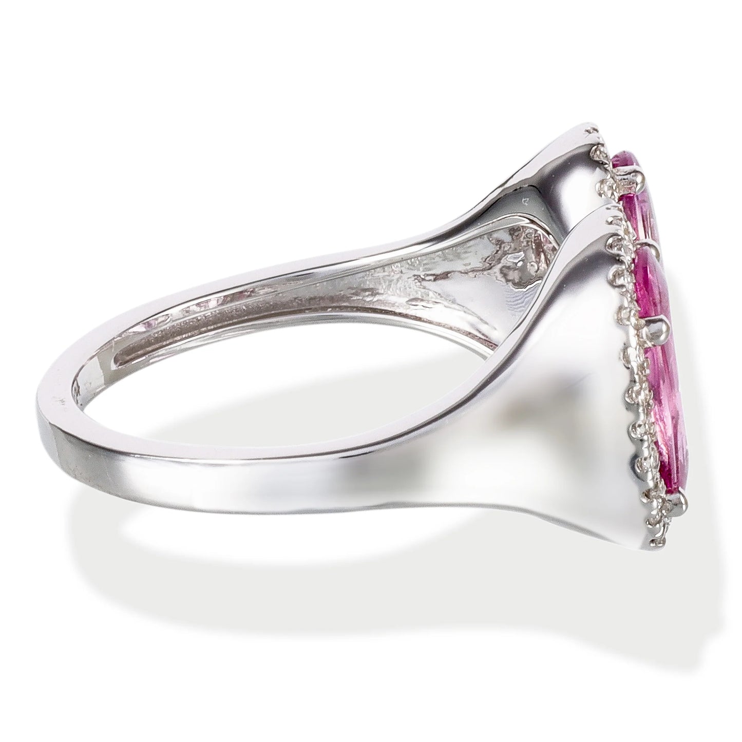 DIAMOND / STONE ROSE CUT SHAPE RING