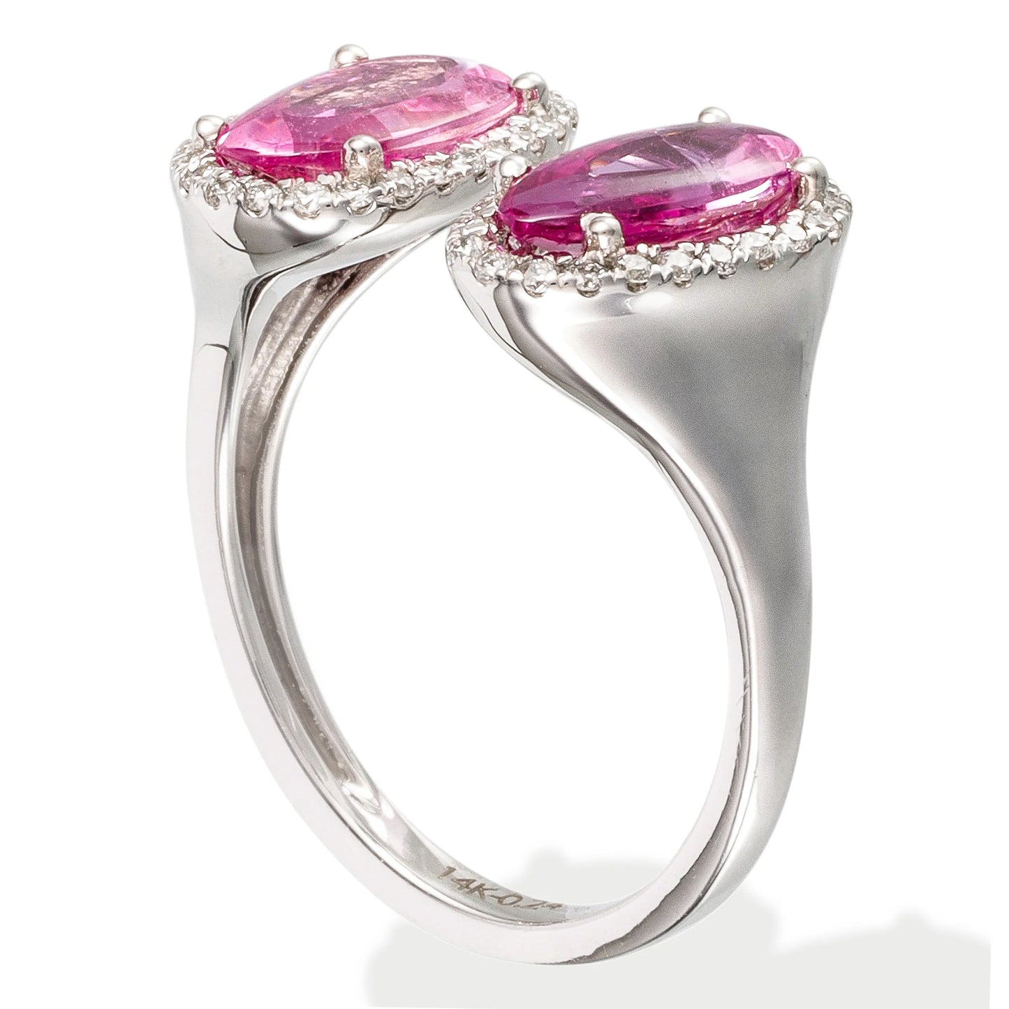 DIAMOND / STONE ROSE CUT SHAPE RING