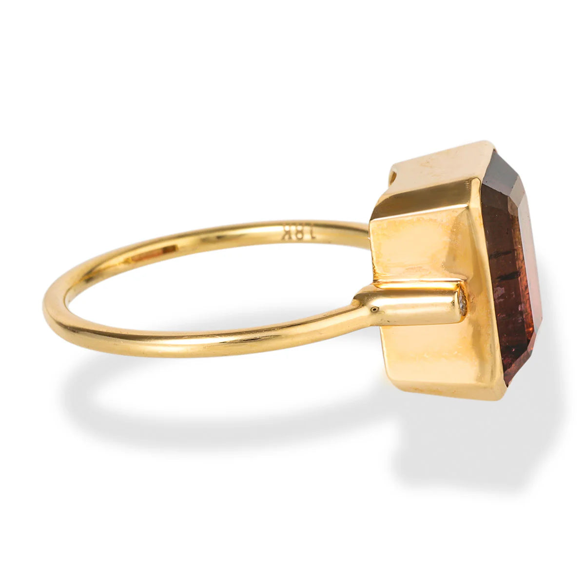 DIAMOND/TOURMALINE RING