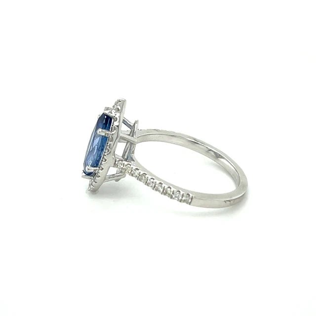 SAPPHIRE DIAMOND RING