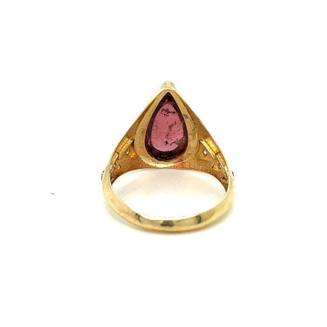 TOURMALINE DIAMOND RING
