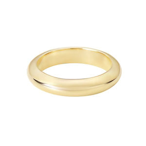 14KT YELLOW GOLD DONUT RING