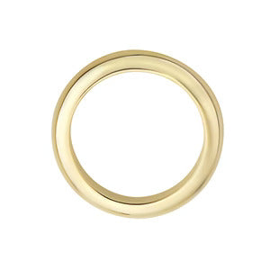 14KT YELLOW GOLD DONUT RING