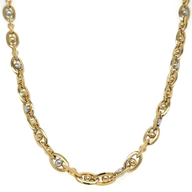 14KT YELLOW GOLD 20" NECKLACE