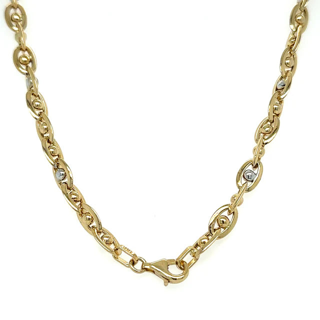 14KT YELLOW GOLD 20" NECKLACE