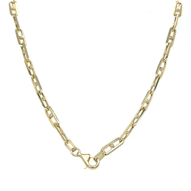 14KT YELLOW GOLD 20" NECKLACE